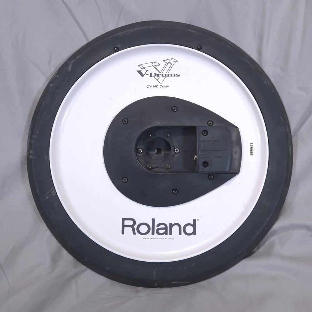 Roland CY-14C V-Drums 14" Crash Cymbal Pad Dual Trigger Electronic Drum - Tested
